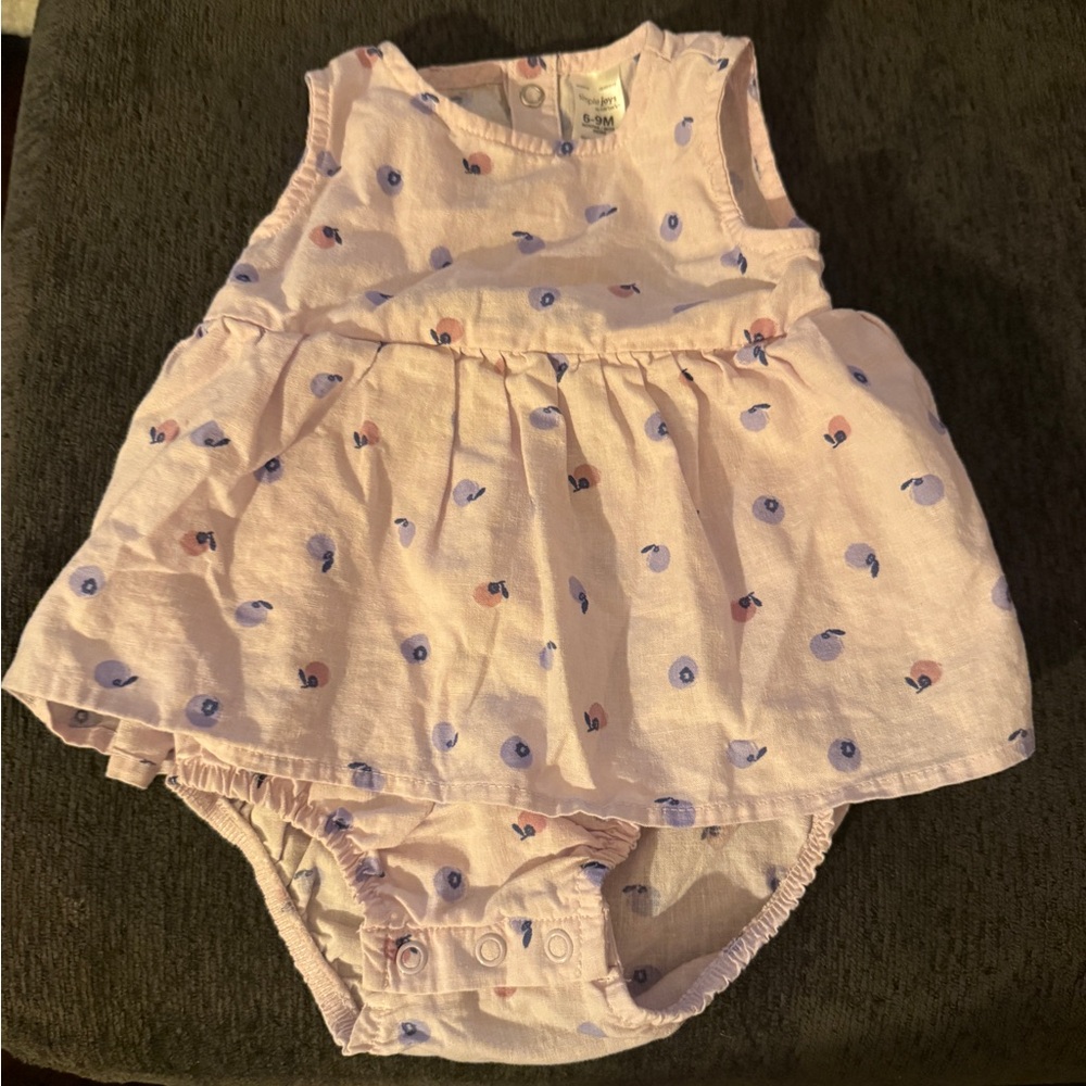 Simple Purple Patterned Set